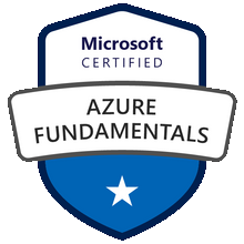 Azure certified badge